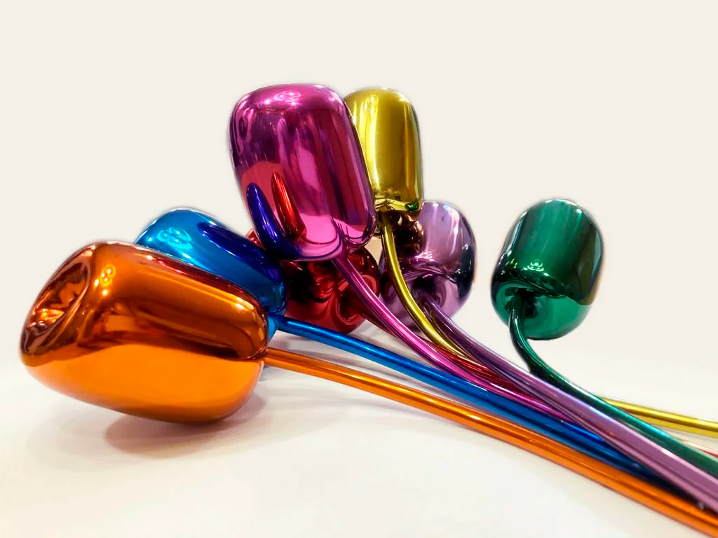 Prototipo de los Tulipanes de Jeff Koons